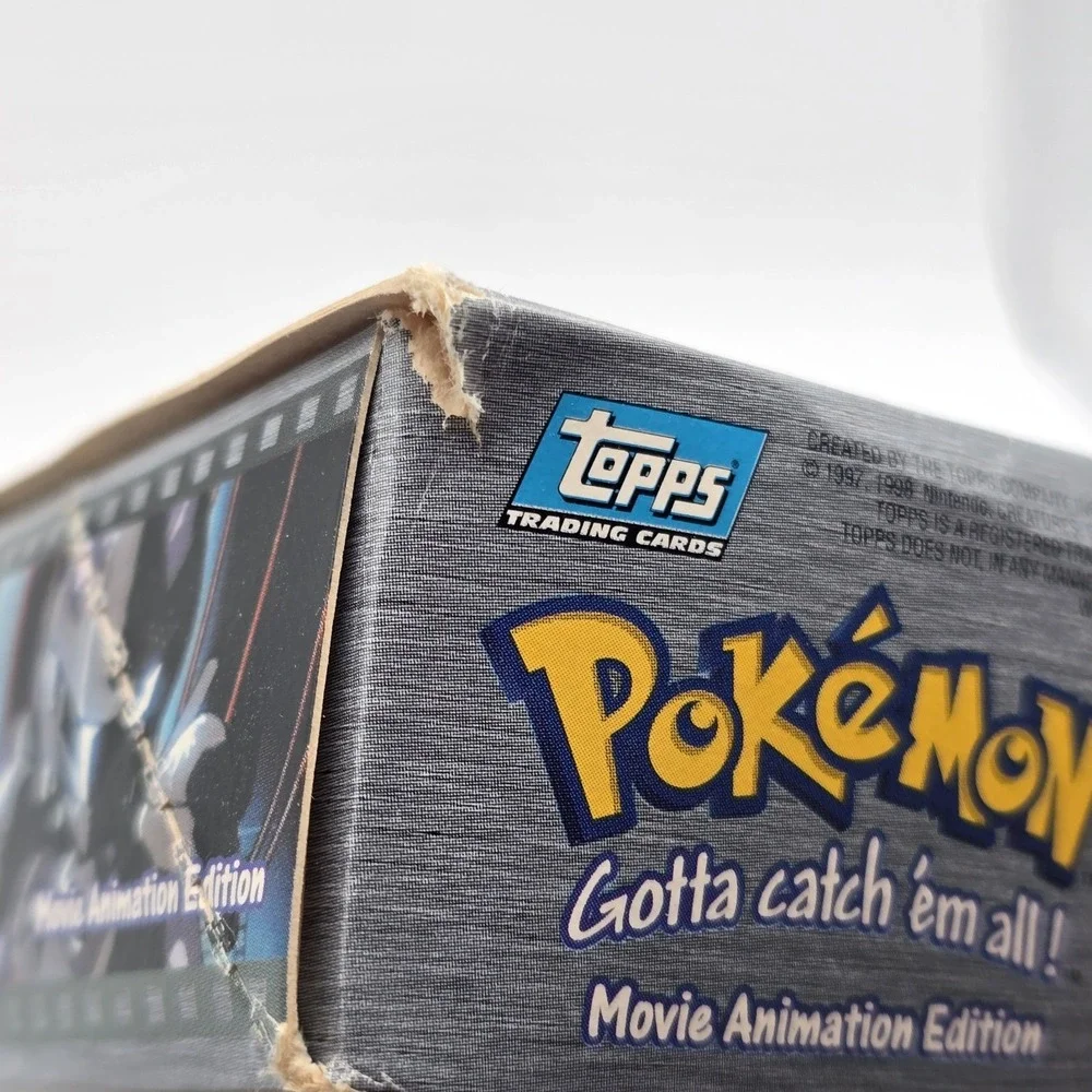 Topps Pokemon the‎ First Movie Trading Cards 10 Pack Booster EMPTY Box